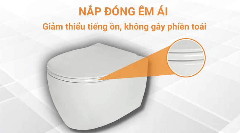 Nắm đóng êm ái của bồn cầu Hafele 588.79.410